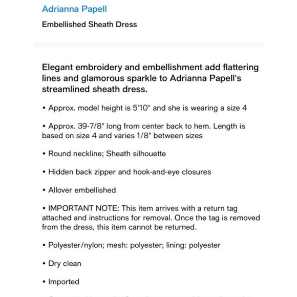 Adrianna Papell Sequin Dress 6 Champagne Bronze Pewter Wedding Party Cruise - Picture 5 of 16